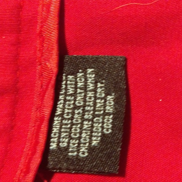 women's  style and Co cute red pants - Picture 7 of 8